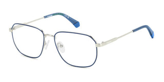 Polaroid PLD D538 men Blue Rectangle Eyeglasses