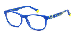 Polaroid PLD D832 JUNIOR children Blue Geometric Eyeglasses