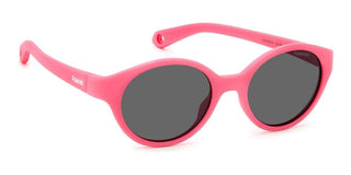 Polaroid PLD K007/S unisex Pink Squared Sunglasses