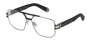 Philipp Plein PLEIN CHILL SUMMER VPP022M men Black Geometric Eyeglasses