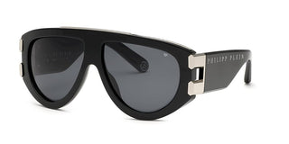 Philipp Plein PLEIN EAGLE SPP127M unisex Black Shield Sunglasses