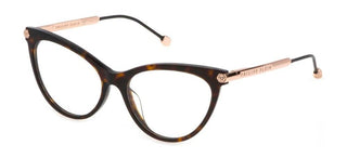 Philipp Plein PLEIN FLAWLESS VPP037S women Havana Cat Eye Eyeglasses