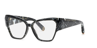 Philipp Plein PLEIN FLYING BUTTERFLY VPP100 unisex Black Butterfly Eyeglasses