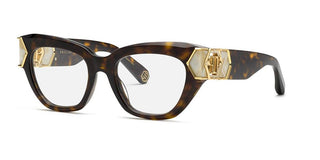 Philipp Plein PLEIN HERA VPP140M unisex Havana Cat Eye Eyeglasses