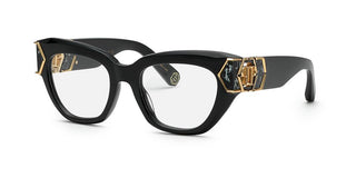 Philipp Plein PLEIN HERA VPP140M unisex Black Cat Eye Eyeglasses