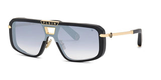 Philipp Plein PLEIN LEGACY SPP008M unisex Black Pilot Sunglasses