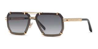 Philipp Plein PLEIN LEGACY SPP131 unisex Rose gold Pilot Sunglasses