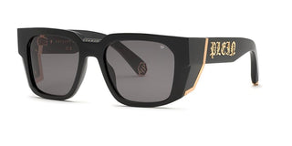 Philipp Plein PLEIN MASTER SPP130M unisex Black Squared Sunglasses