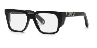 Philipp Plein PLEIN MASTER VPP141M unisex Black Squared Eyeglasses