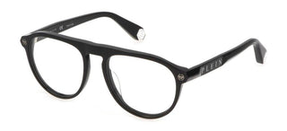 Philipp Plein PLEIN PASSION VPP016M unisex Black Round Eyeglasses