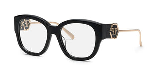 Philipp Plein PLEIN ROSE VENUS VPP124M unisex Black Pantos Eyeglasses