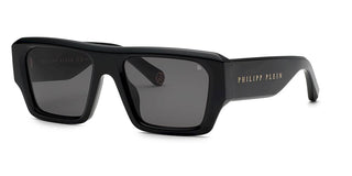 Philipp Plein PLEIN STARLIGHT SPP144 unisex Black Squared Sunglasses