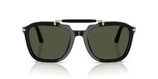 Persol PO 0203S unisex Black Squared Sunglasses