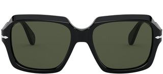 Persol PO 0581S unisex Black Geometric Sunglasses