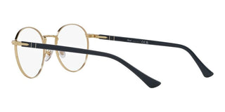 Persol PO 1008V unisex Gold Round Eyeglasses