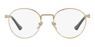 Persol PO 1008V unisex Gold Round Eyeglasses