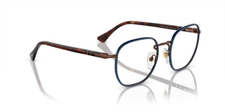 Persol PO 1014VJ unisex Blue Geometric Eyeglasses