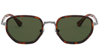 Persol PO 2471S men Havana Geometric Sunglasses