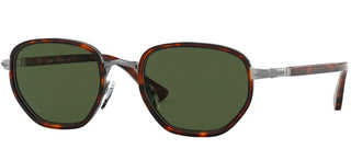 Persol PO 2471S men Havana Geometric Sunglasses