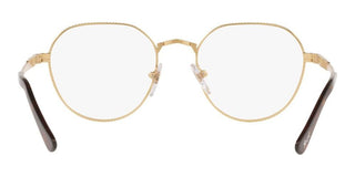 Persol PO 2486V unisex Gold Round Eyeglasses