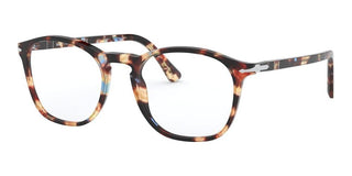 Persol PO 3007VM men Havana Geometric Eyeglasses