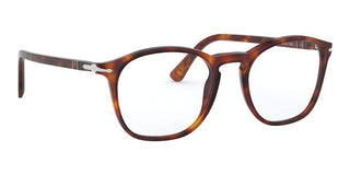 Persol PO 3007VM men Havana Geometric Eyeglasses