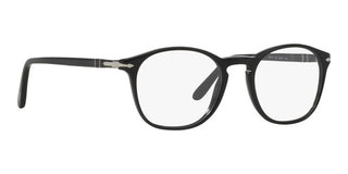 Persol Suprema PO 3007V unisex Black Geometric Eyeglasses