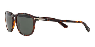 Persol PO 3019S unisex Havana Round Sunglasses