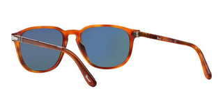 Persol PO 3019S unisex Brown Round Sunglasses