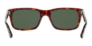 Persol PO 3048S men Havana Squared Sunglasses