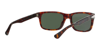 Persol PO 3048S men Havana Squared Sunglasses