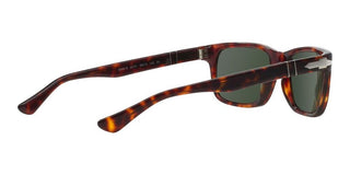 Persol PO 3048S men Havana Squared Sunglasses