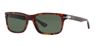 Persol PO 3048S men Havana Squared Sunglasses