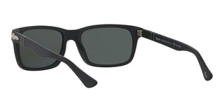 Persol PO 3048S men Black Squared Sunglasses