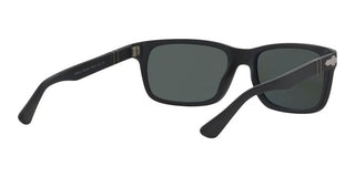 Persol PO 3048S men Black Squared Sunglasses