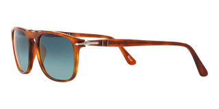 Persol PO 3059S men Brown Geometric Sunglasses