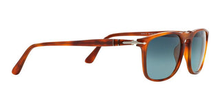 Persol PO 3059S men Brown Geometric Sunglasses