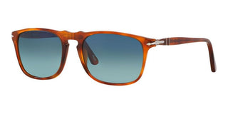 Persol PO 3059S men Brown Geometric Sunglasses