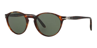 Persol PO 3092SM unisex Havana Round Sunglasses