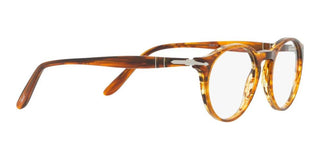 Persol PO 3092V unisex Brown Round Eyeglasses