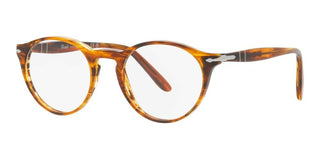 Persol PO 3092V unisex Brown Round Eyeglasses