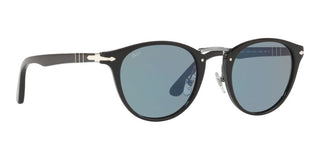 Persol PO 3108S unisex Black Round Sunglasses