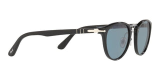 Persol PO 3108S unisex Black Round Sunglasses