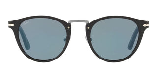 Persol PO 3108S unisex Black Round Sunglasses