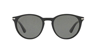 Persol PO 3152S men Black Round Sunglasses