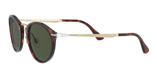 Persol PO 3166S men Havana Round Sunglasses