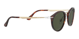 Persol PO 3166S men Havana Round Sunglasses