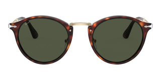 Persol PO 3166S men Havana Round Sunglasses