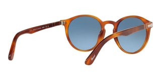 Persol PO 3171S men Brown Round Sunglasses