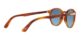 Persol PO 3171S men Brown Round Sunglasses